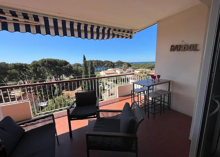 Appartement T3 Terrasse Vue Bandol
